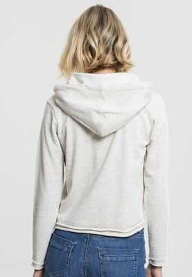 Kort hoodie dam