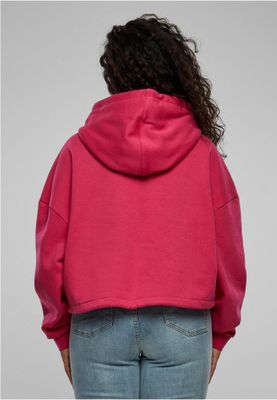 Kort oversized hoodie dam