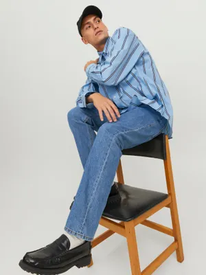 Klassiska blå jeans herr - CHRIS