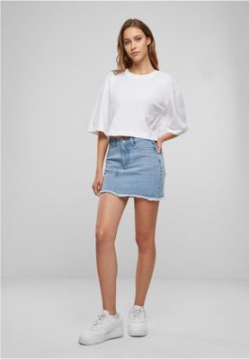 Kort oversize t-shirt til kvinder
