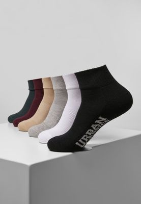 Strumpa till höga sneakers 6-pak
