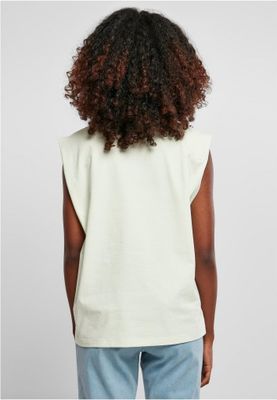 Ladies Organic Heavy Padded Shoulder Tank Top