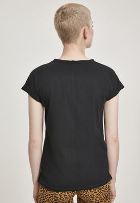 T-shirt with raw seams ladies