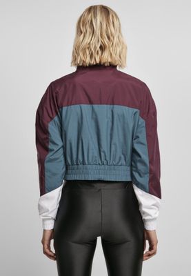 Ladies Starter Colorblock Pull Over Jacket