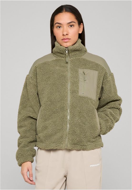 Sherpajacka för dam – palegreen