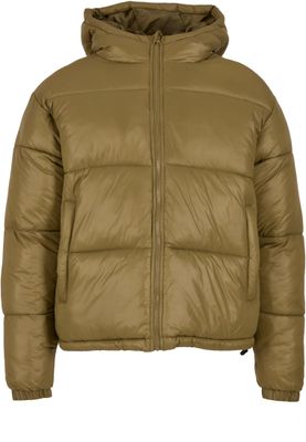 Shiny Puffer Jacket With Hood Herrjacka – Tiniolive