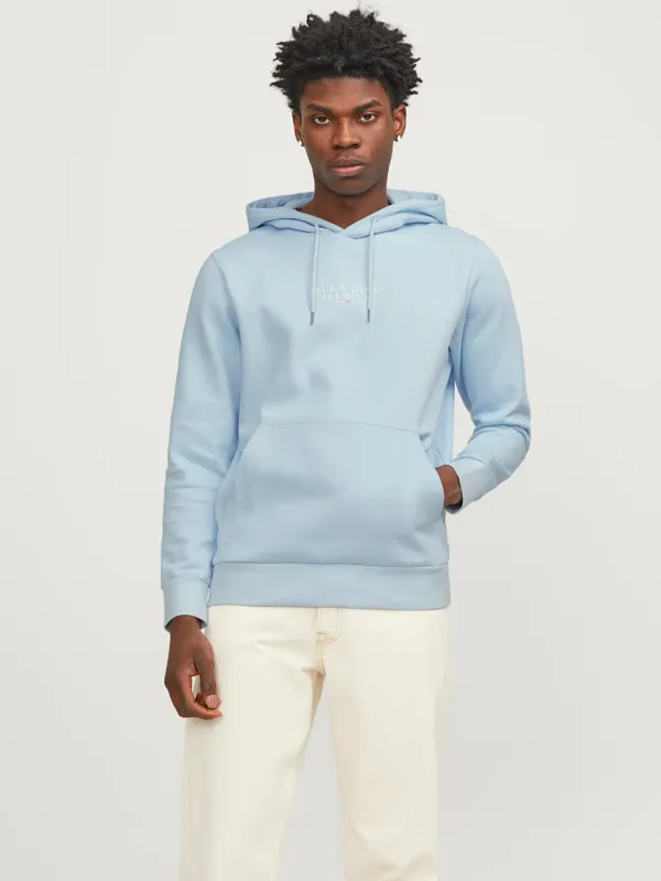 J&J Premium Hoodie med Relieftryck