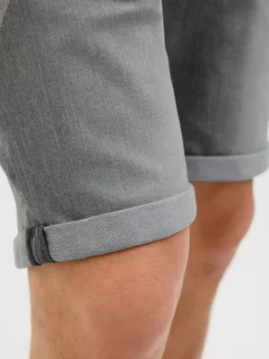 Grå jeansshorts herr