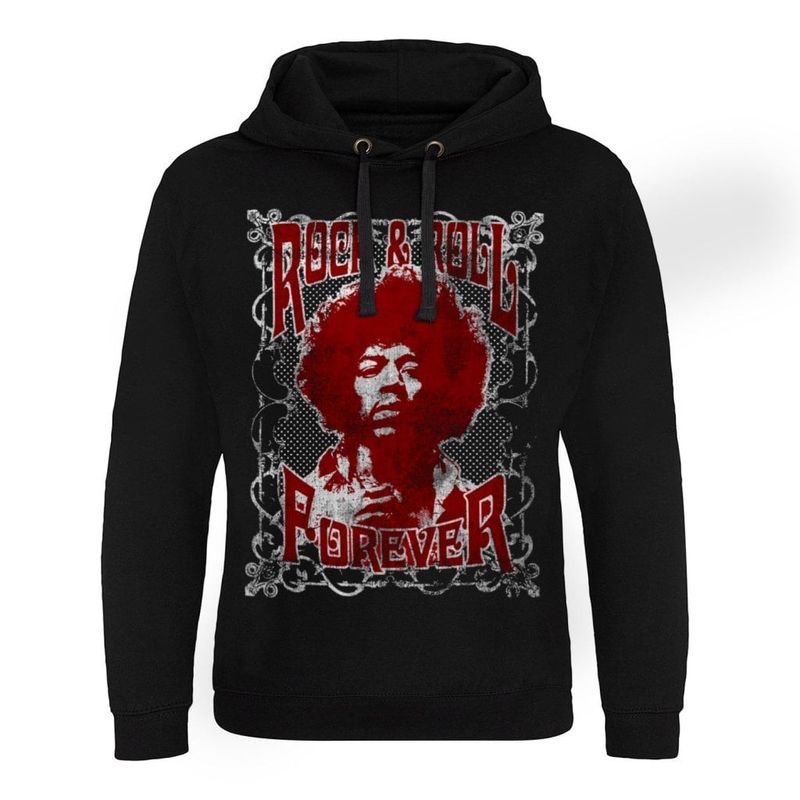 Jimi Hendrix - Rock 'n Roll Forever Epic Hoodie Men
