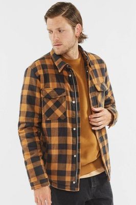 Lumberjack jacket with teddy lining