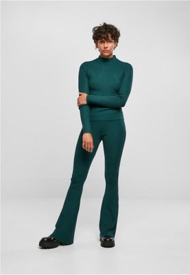 Ladies Rib Knit Turtelneck Sweater