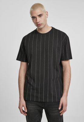 Oversize pinstripe T-shirt