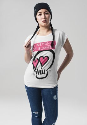 Five Seconds of Summer skull T-shirt ladies