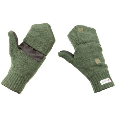 Fingerløse handsker med foldet top