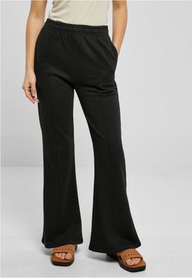 Elegant terry trousers with pleats