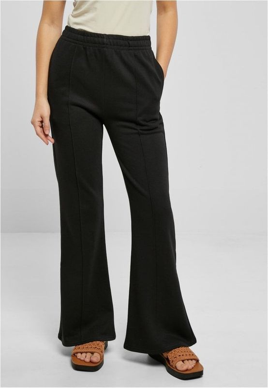 Elegant terry trousers with pleats