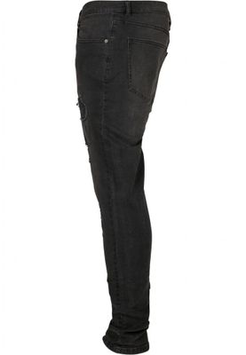 Heavy Destroyed Slim Fit Jeans