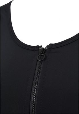 Sport top with zipper ladies
