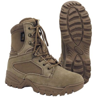 High leather and cordura boot "Mission"