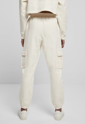 Soft trousers with high waist and leg pocket lady