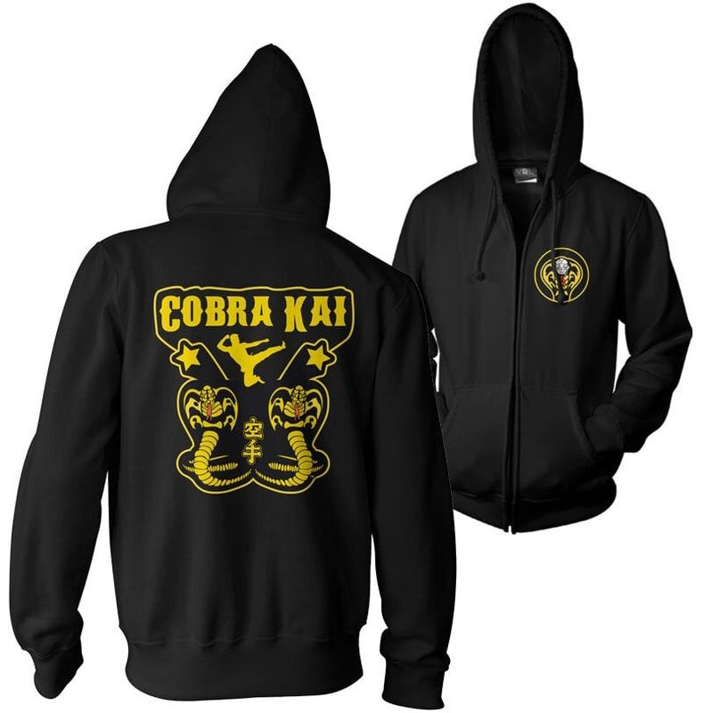 Cobra Kai Kickback Zipped Hoodie