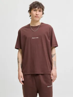 Avslappnad T-shirt Herr Jack & Jones