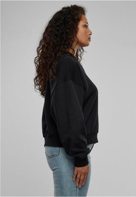 Short-sleeved V-neck sweater for ladies.