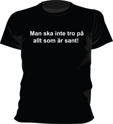 Man ska inte