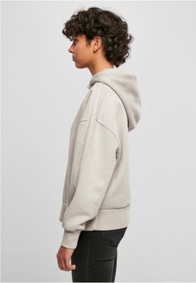 Ladies Heavy Terry Garment Dye Hoody
