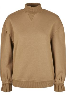 Höghalsad sweatshirt dam