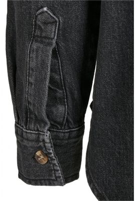 Denim shirt in oversize women