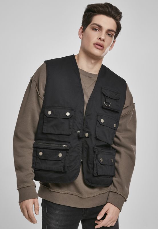 Arbejder vest bomuld stof