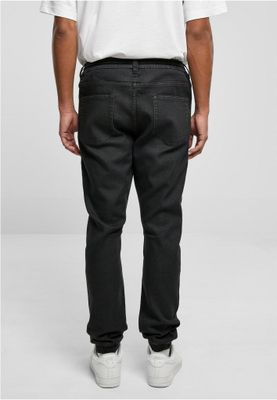 Jeans med elastik i taljen til mænd