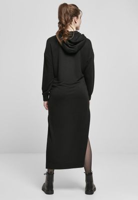 Long dress with a hood