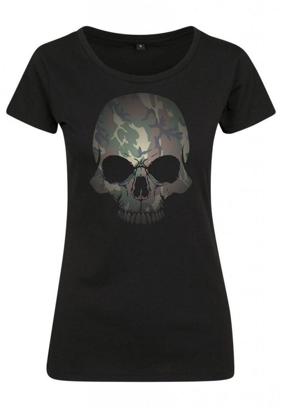 Camo skull T-shirt dæme