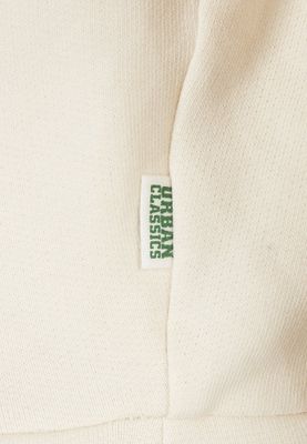 Hoody with ruffles in organic cotton