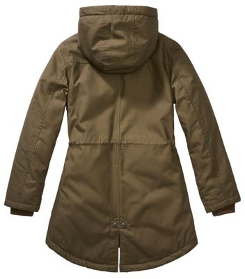 Marsh Lake Teddy Parka Olive - Ladies