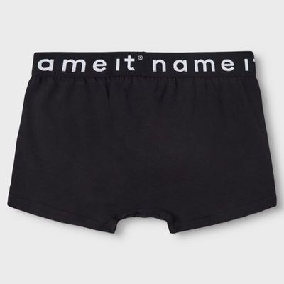 Black boxer shorts 2-pack - children