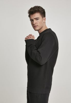 Sweatshirt with knitted fabric