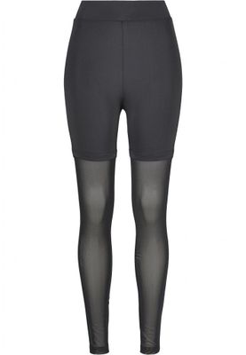 Black short leggings with tights