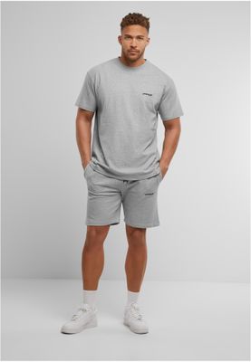 T-shirt med logotyp bröst – grå