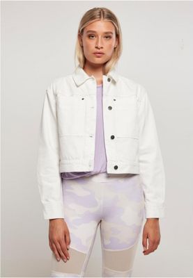 Ladies Short Boxy Worker Jacket