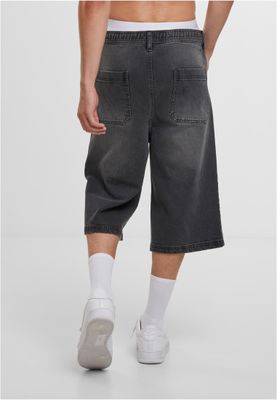 Shorts för herr med skater regular – black washed