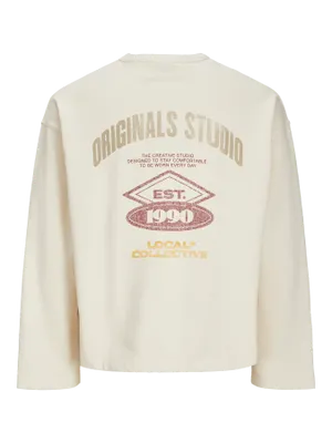 Oversize Cropped Sweatshirt Local Colllective JJ