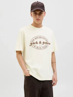 Jack & Jones Relaxed Fit T-shirt med JJ logo