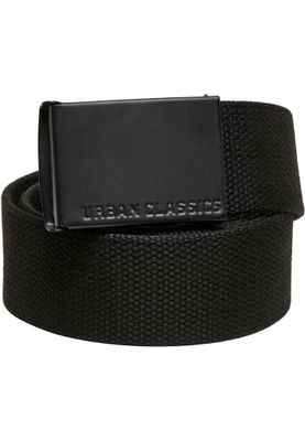 Colored Buckle Canvas Belt 2-Pack