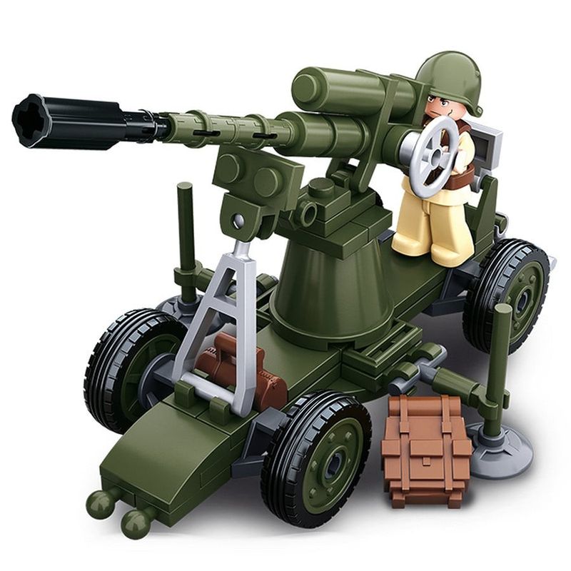 WWII Allied antiaircraft gun - Sluban - M38-B0678C