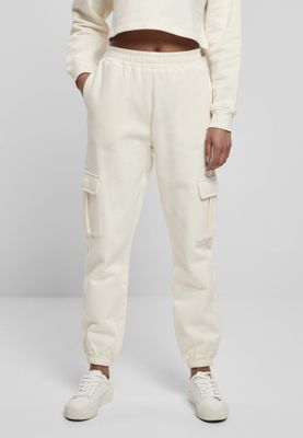 Soft trousers with high waist and leg pocket lady