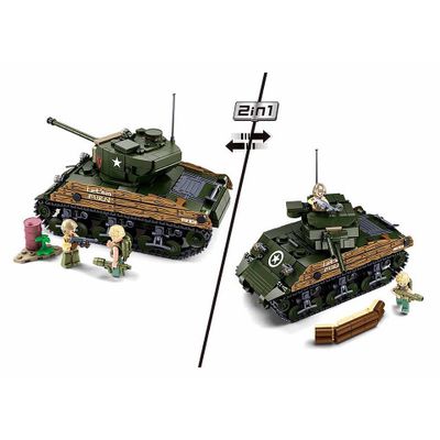 WWII M4A3 (76W) medium tank - Sluban - M38-B1110