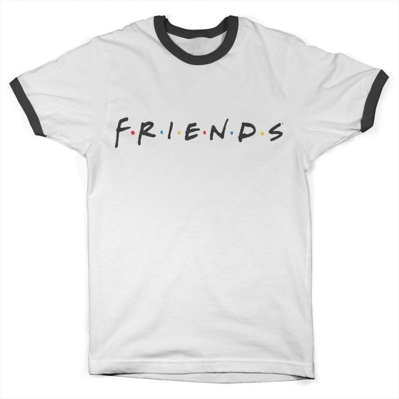 Friends Logo Ringer Tee